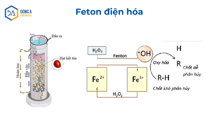 Feton điện hóa xử lý nước thải